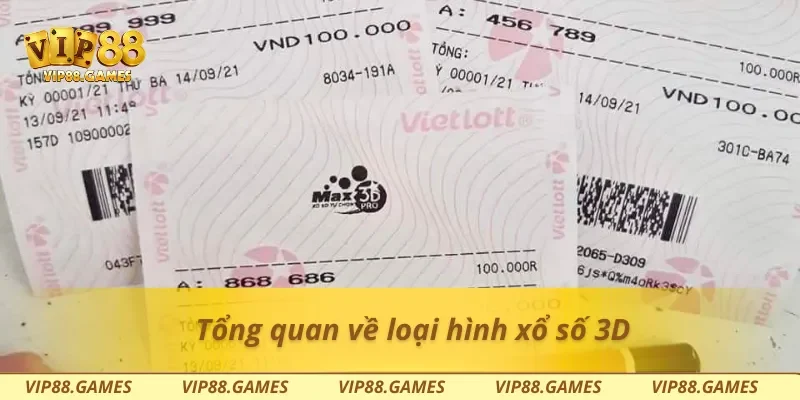 Tổng quan về loại hình xổ số 3D